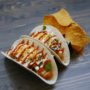 Honey chipotle chicken (tacos truck style)