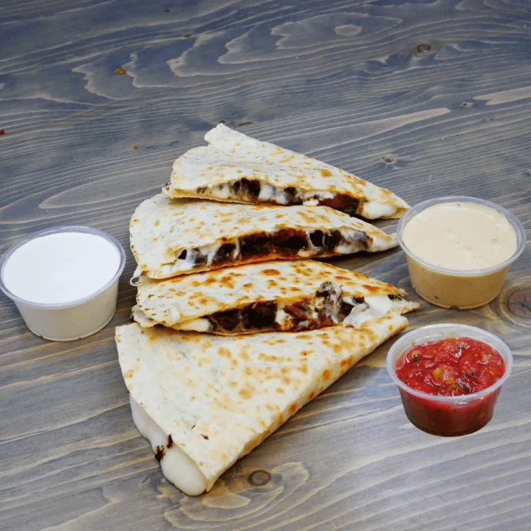 Southwest chipotle steak quesadilla